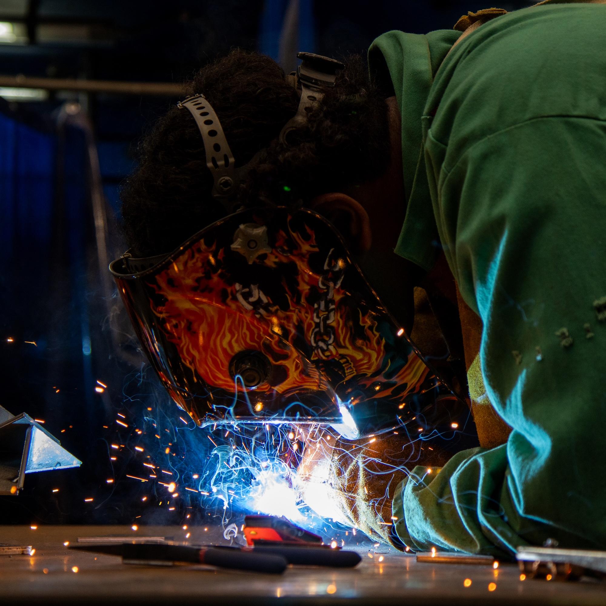 Student Welding